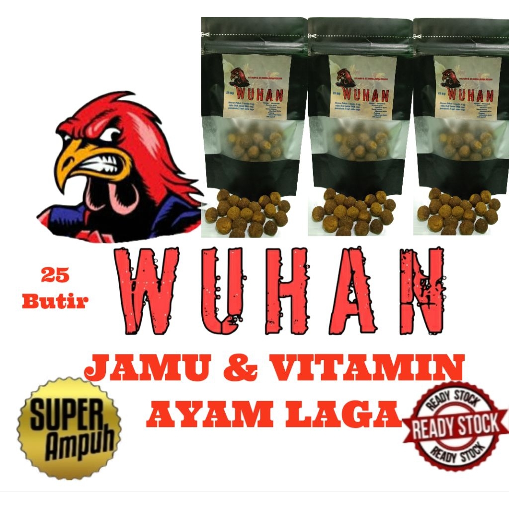 Jamu & Vitamin Ayam Aduan Membuat Ayam Merah Merona,Agresif