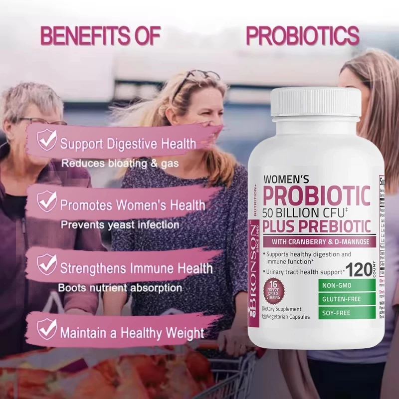BRONSON Probiotic Plus Prebiotic For Women / Bronson Woman’s Probiotic