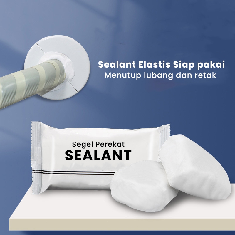 Sealant Anti Bocor Elastis - Penambal Lubang & Retak Dinding / Dempul Sealant Elastis Anti Bocor Mul