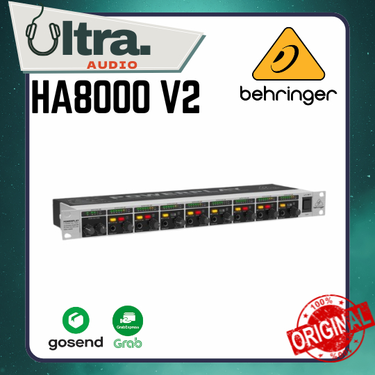 Behringer HA8000V2 / HA 8000 V2 / HA-8000V2 / HA8000 V2 Headphone Amplifier ORIGINAL