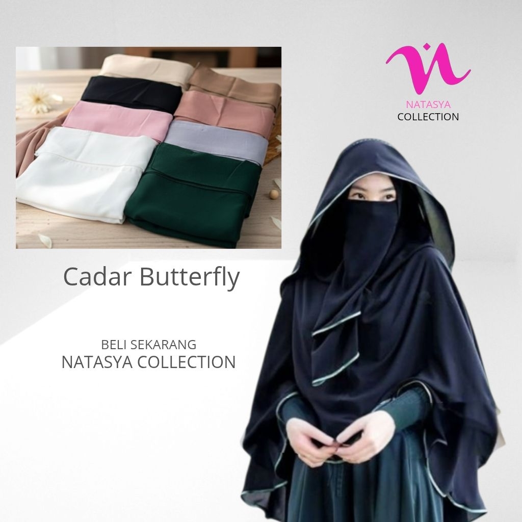 Cadar purdah butterfly