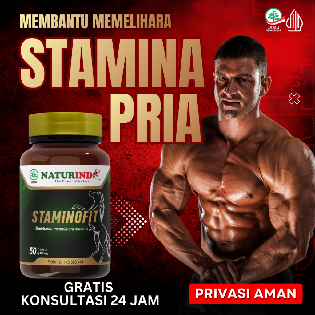 Herbal Stamina Pria Staminofit Naturindo