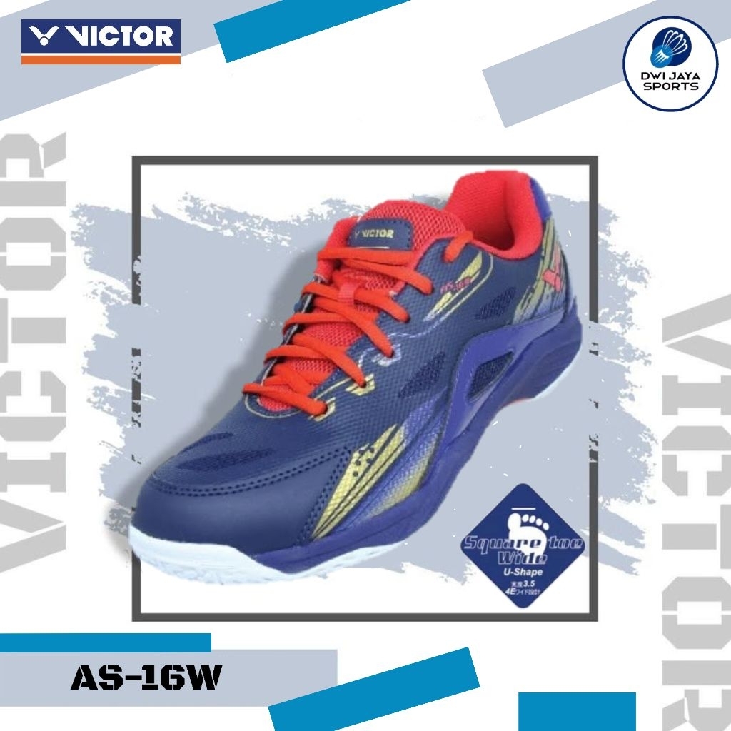Victor AS-16W Badminton Shoes | Sepatu Bulu Tangkis Victor