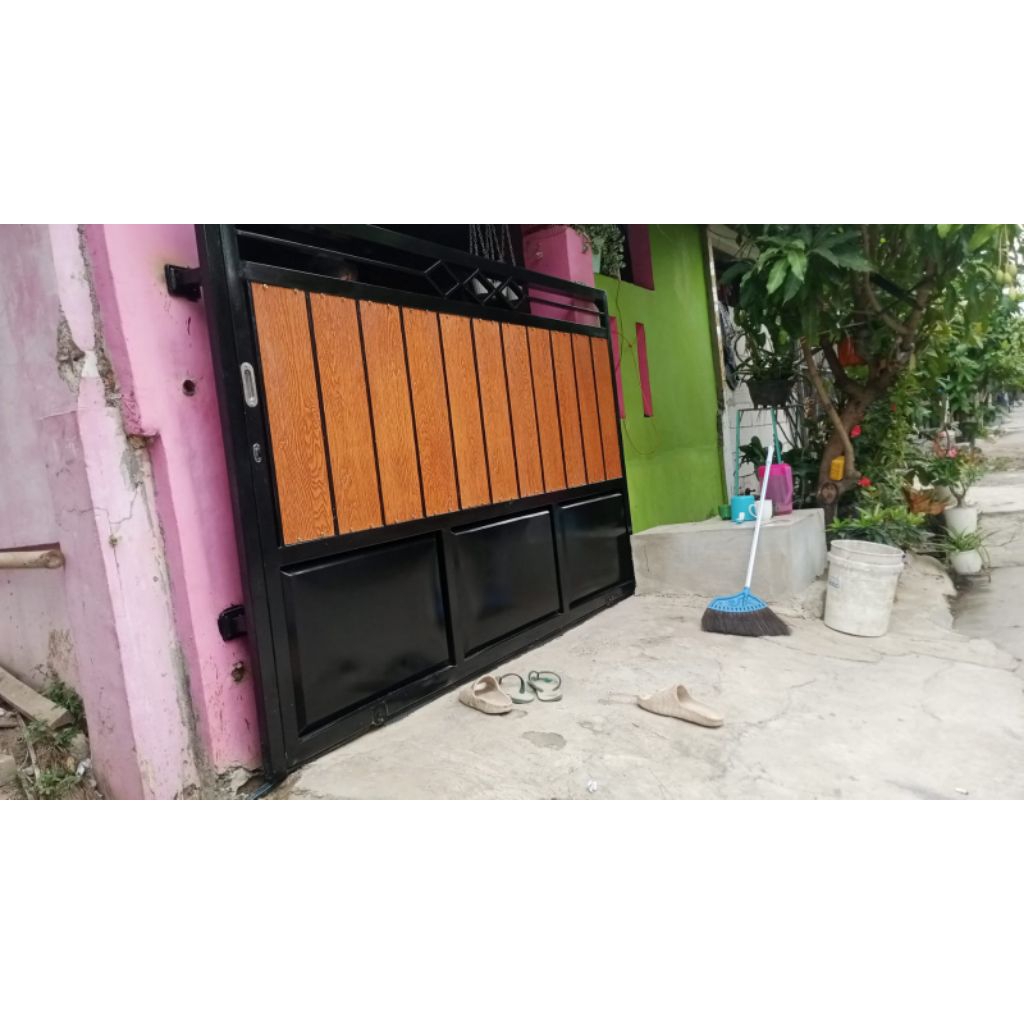 PAGAR BESI KOMBINASI LISPANG GRC HARGA YANG TERTERA HARGA PERMETER