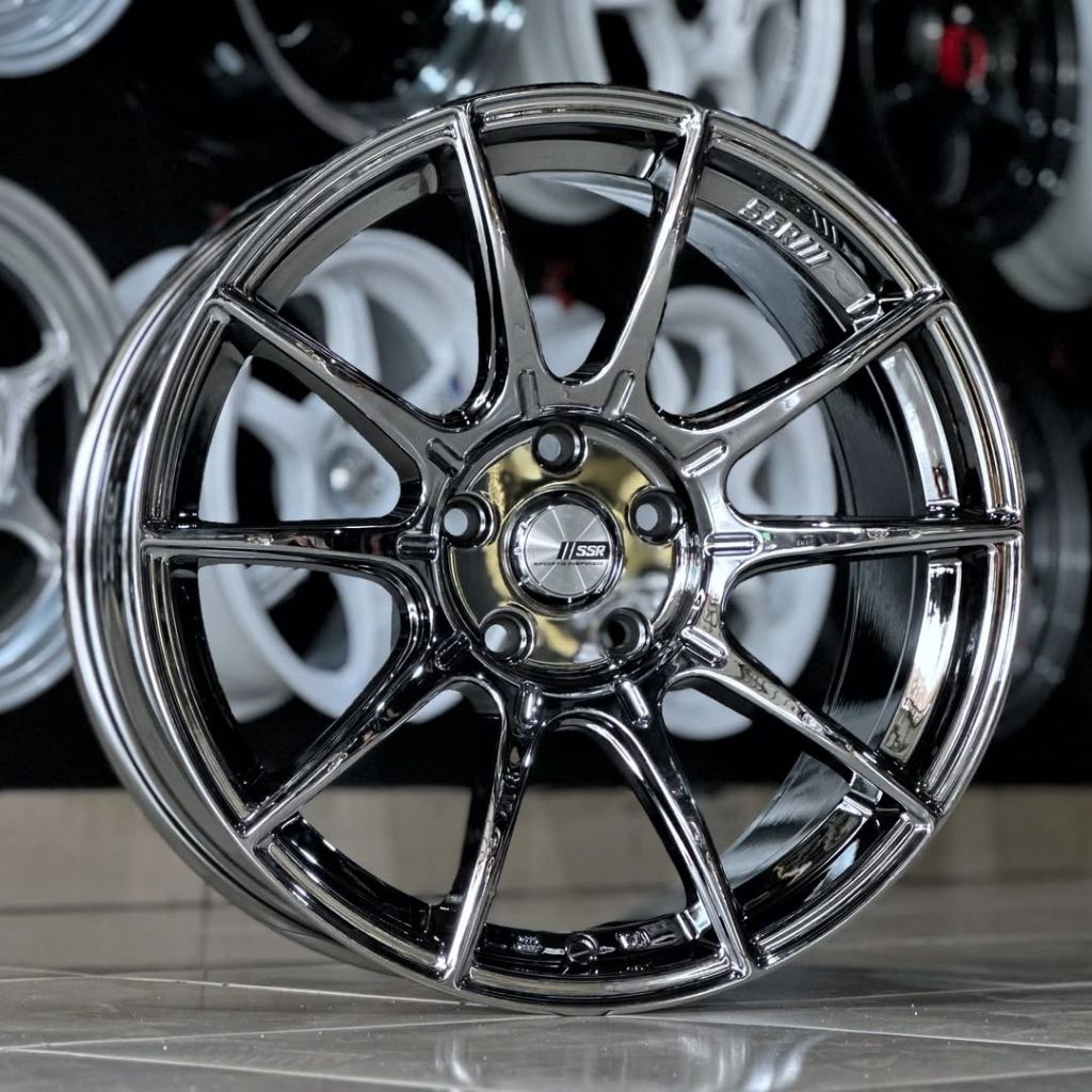 velg mobil ssr gtx ring 18 lebar 8,5 pcd 5x114,3 velg racing r18 untuk mobil Innova creta kona starg