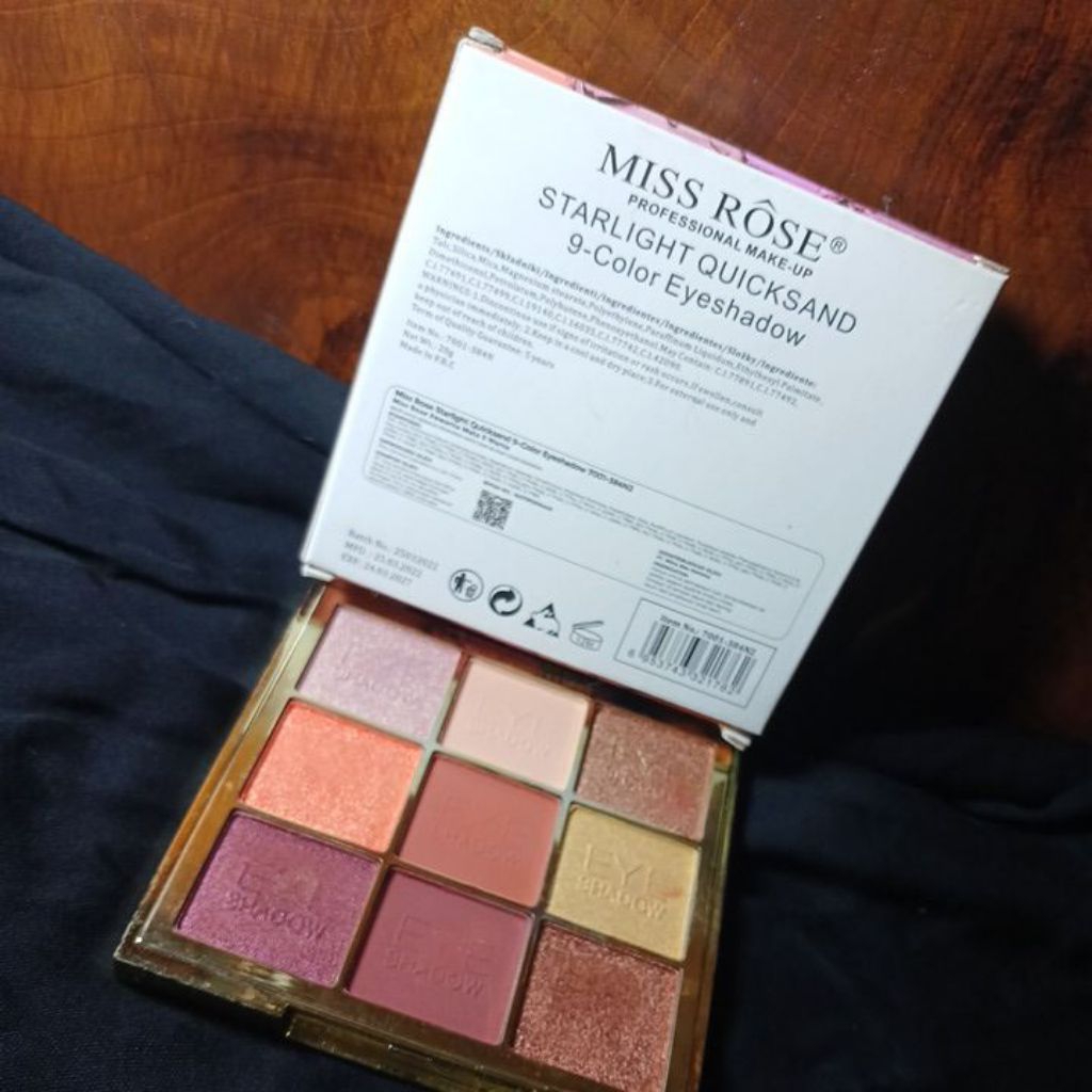 miss rose eyeshadow