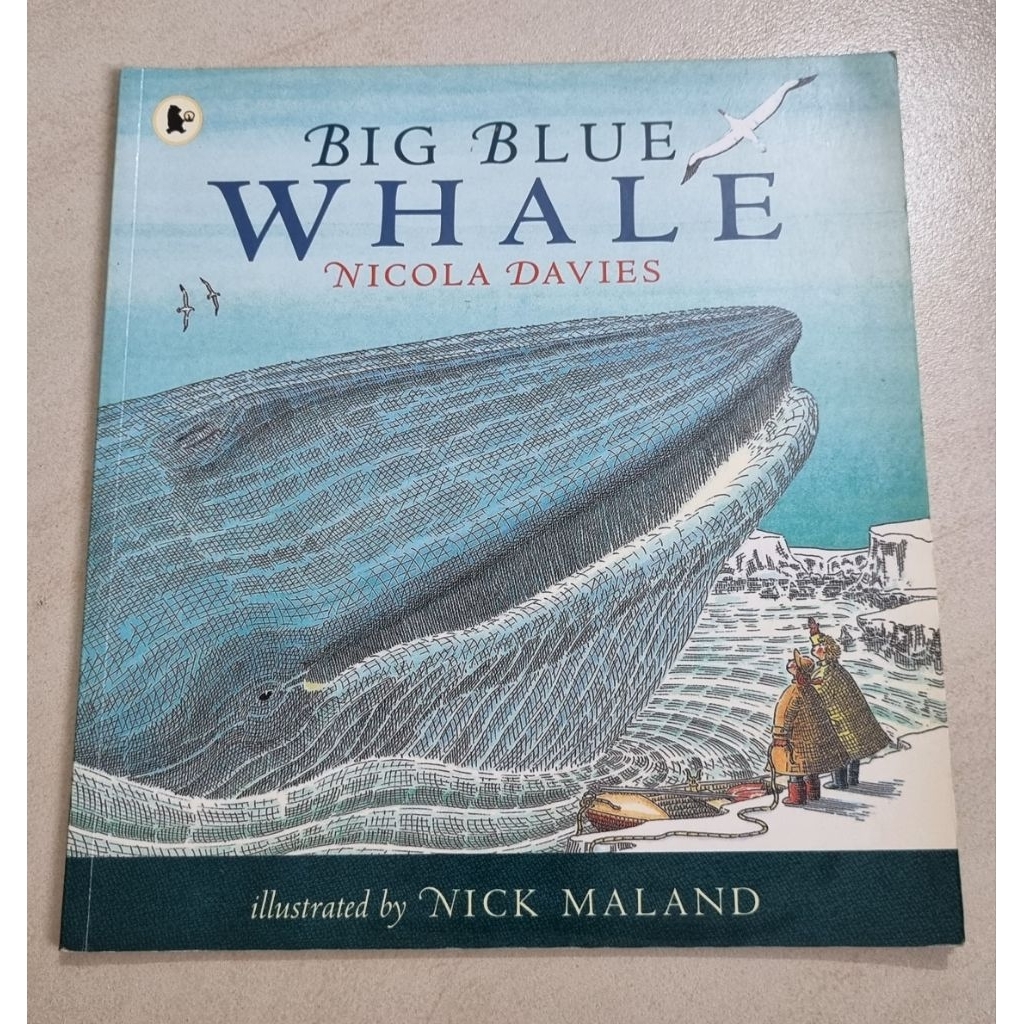 Big Blue Whale Nicola Davies Buku Cerita Anak