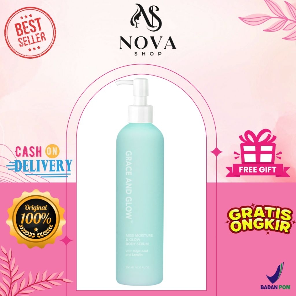 GRACE AND GLOW MISS MOISTURE & GLOW BODY SERUM 300 ML