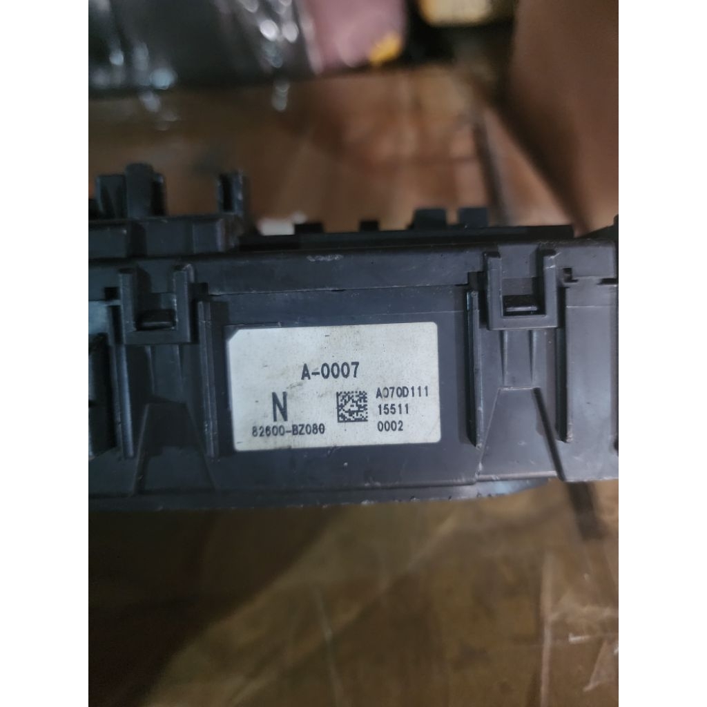82600-BZ080 BCM Grand new Avanza Manual (2015-2021)