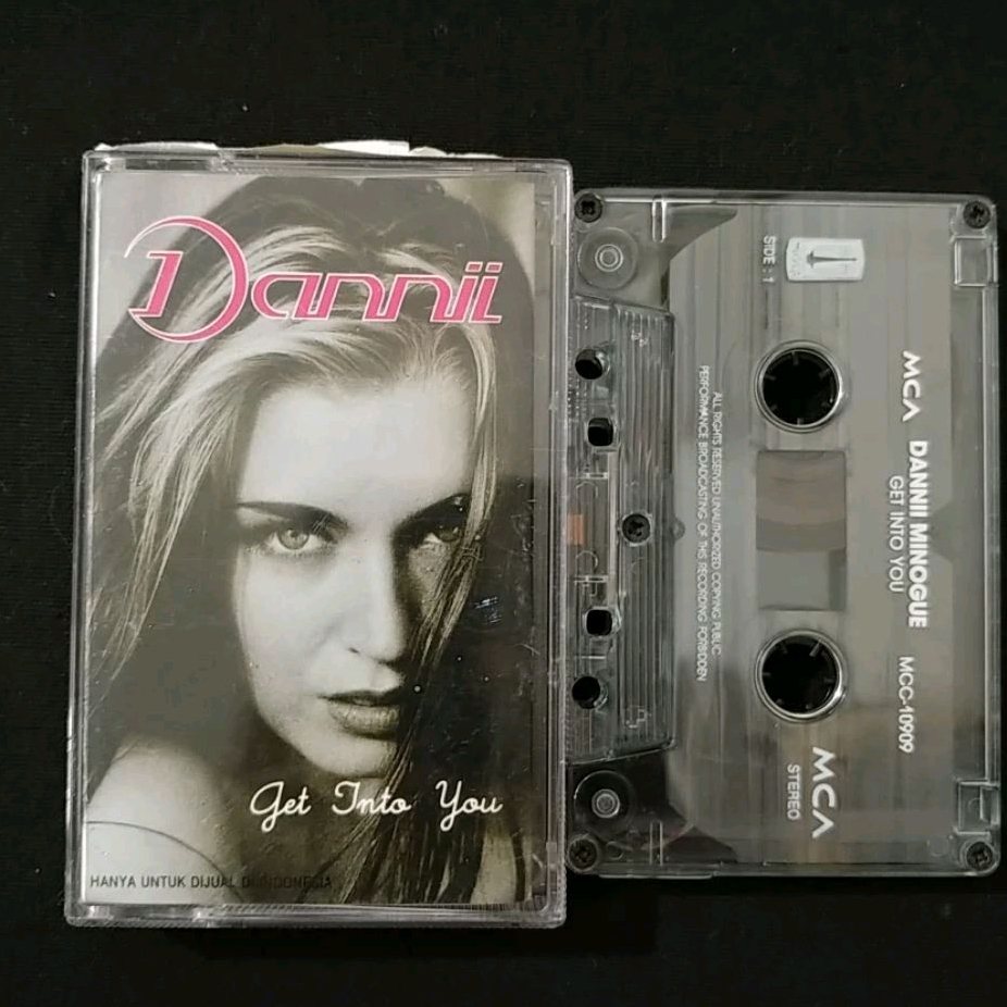 kaset DANNII MINOGUE - GET INTO YOU
