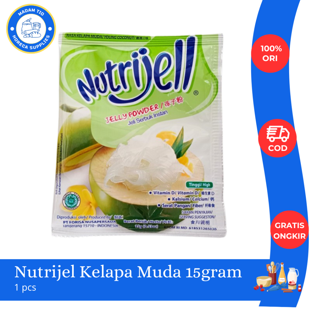 Nutrijel Kelapa Muda 15gr 1pcs