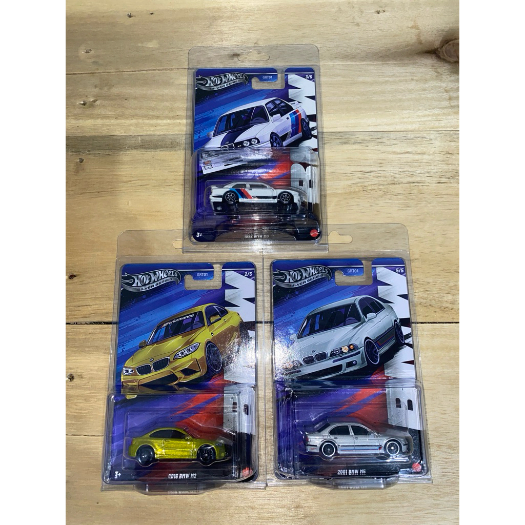 hotwheels silver series bmw