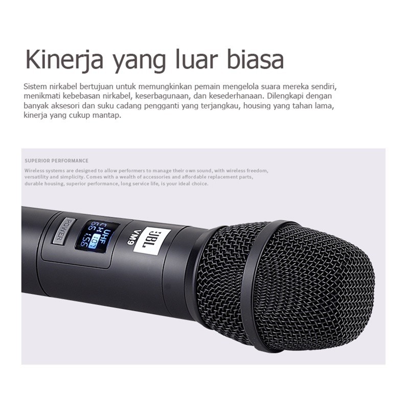 mic wireless JBL/original VM9,mic wireless,mic karaoke,wireless mikrofon,mik wireless,mik karaoke,wi