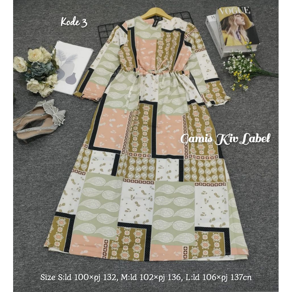 Gamis Kiv Label