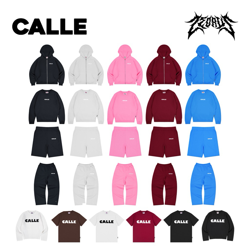 (ORIGINAL 100%) CALLE BASIC ZIP / CREWNECK / TSHIRT / PANTS / BOXER COLLECTIONI