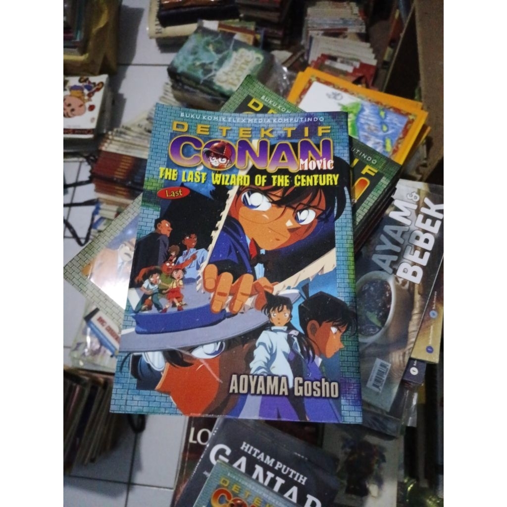 komik detektif conan the last wizard of centrury movie last