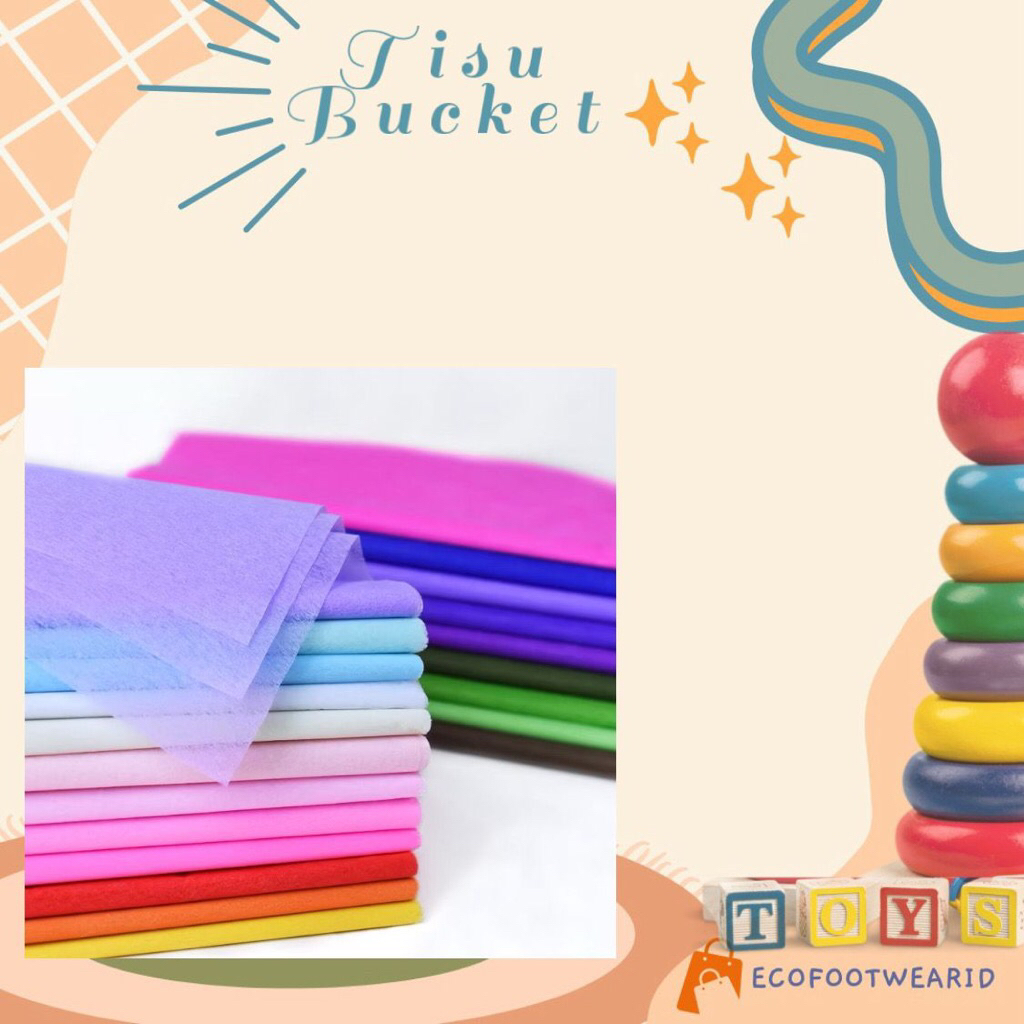 Kertas Tisu Buket Bunga Kertas Tissue Tisu Florist  Bunga Korea / Tissue Paper Craft Wrapping Packag