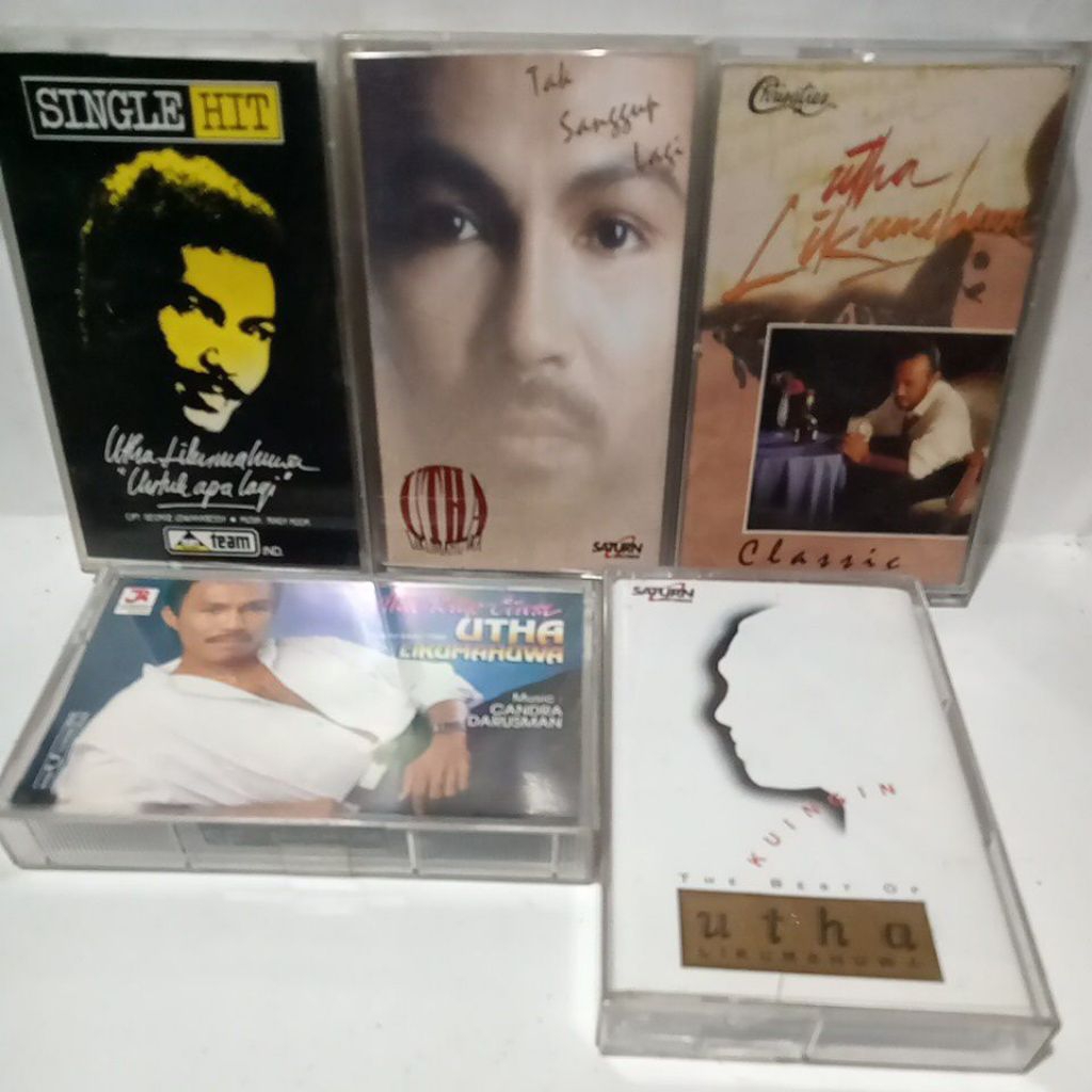 sepaket kaset pita Utha Likumahua  (5 kaset)