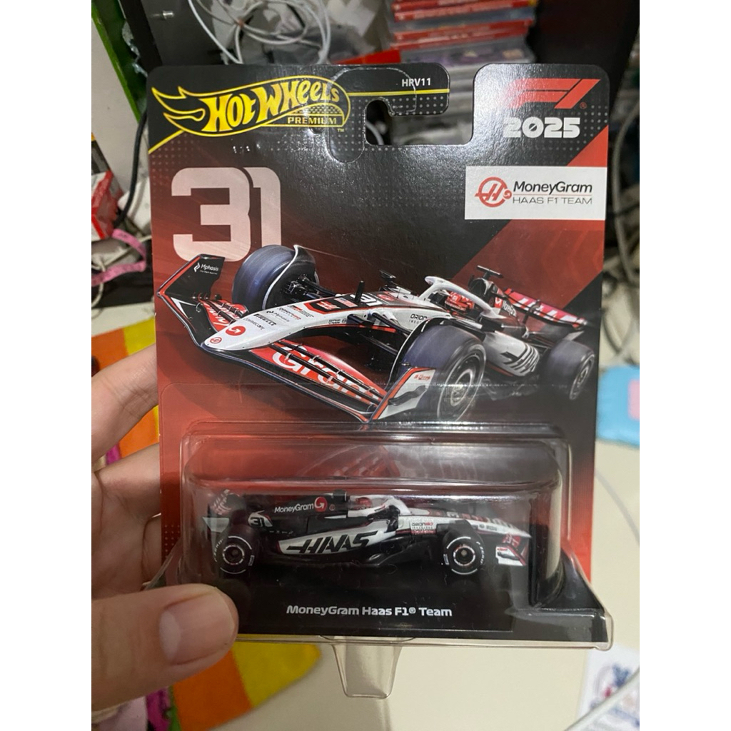 hot wheels premium moneygram haas f1 team new sealed