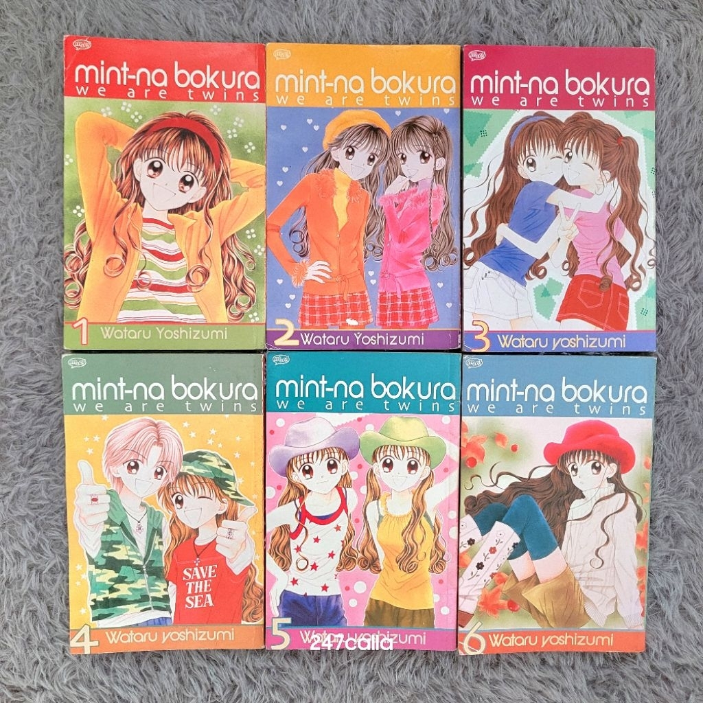 KOMIK PRELOVED MINT NO BOKURA VOL. 1-6 TAMAT SET KOLPRI