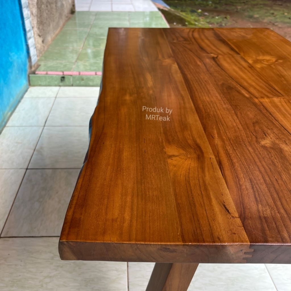 meja kerja custom kayu jati Meja kayu jati meja kerja set kaki hollow