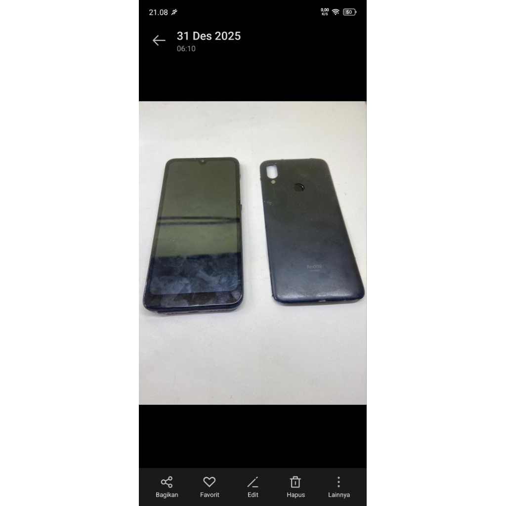 Mesin Redmi 7 Normal Minus Lcd