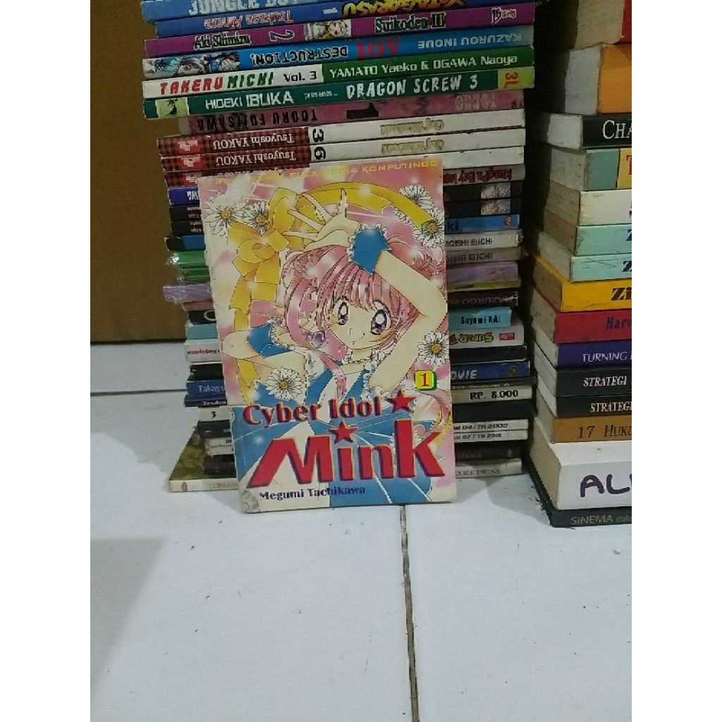 komik cyber idol mink megumi tachikawa volume 1