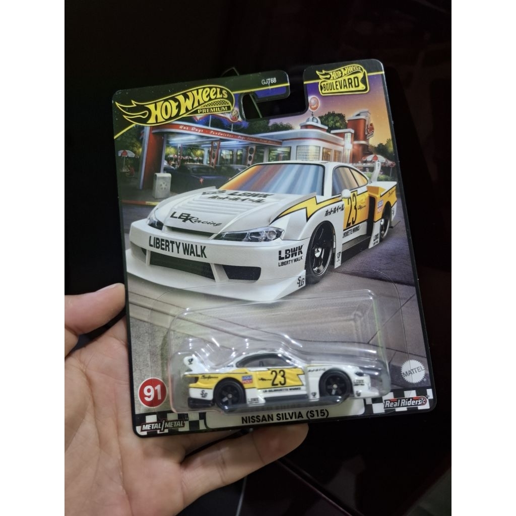 Hot Wheels Premium LBWK Silvia S15 / Lamborghini Huracan LBWK