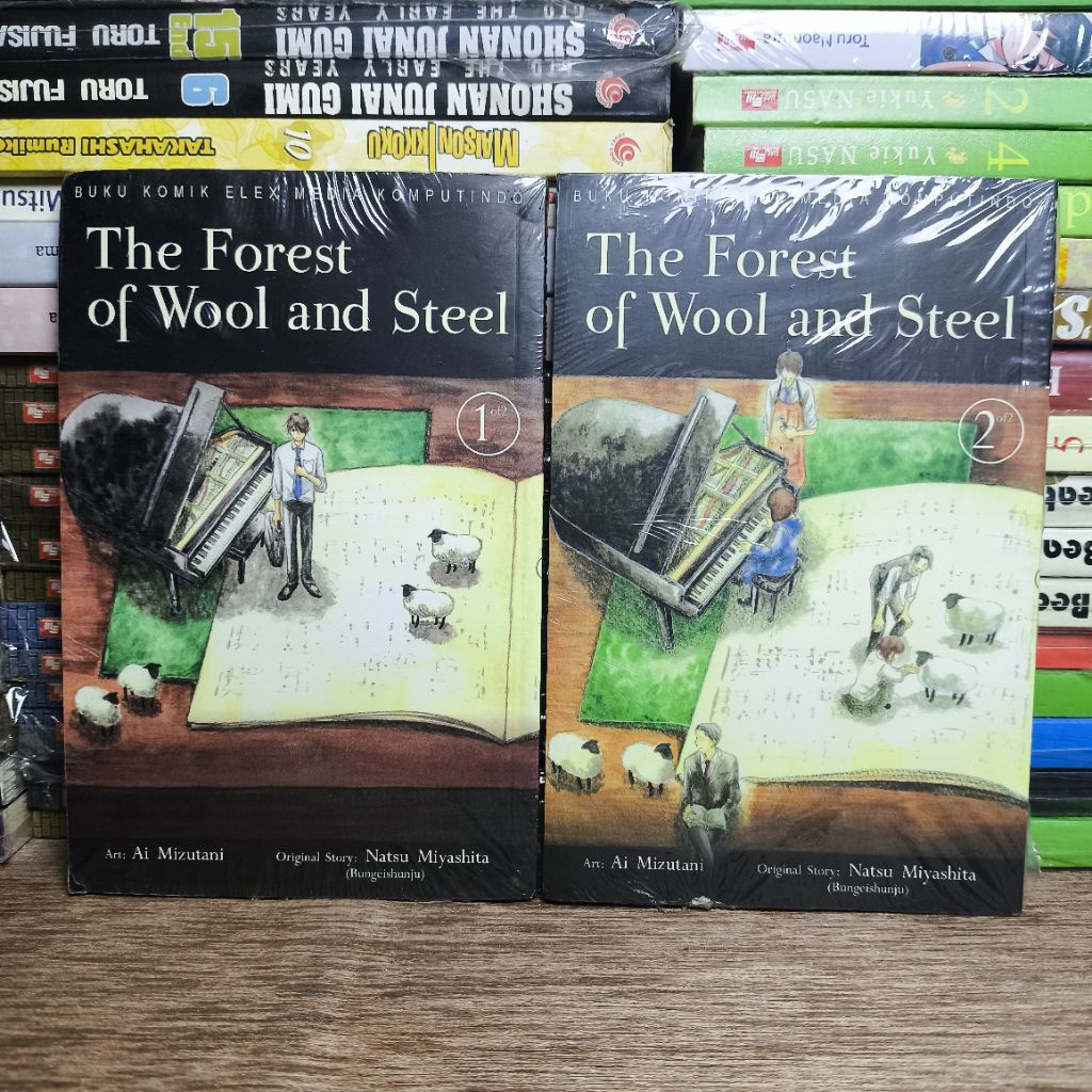 Set Komik The Forest of Wool and Steel volume 1 dan 2 (end)