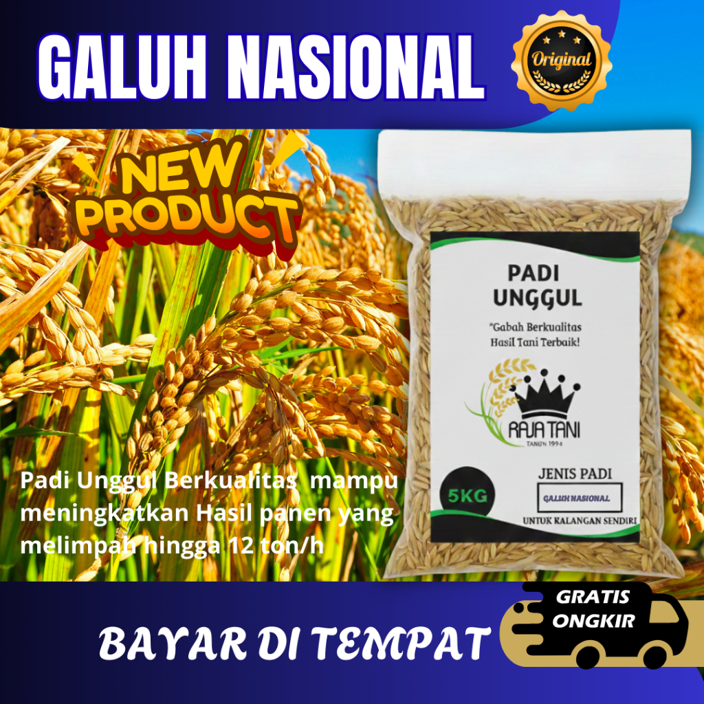 Benih Padi Unggul 5K Galuh Nasional Original