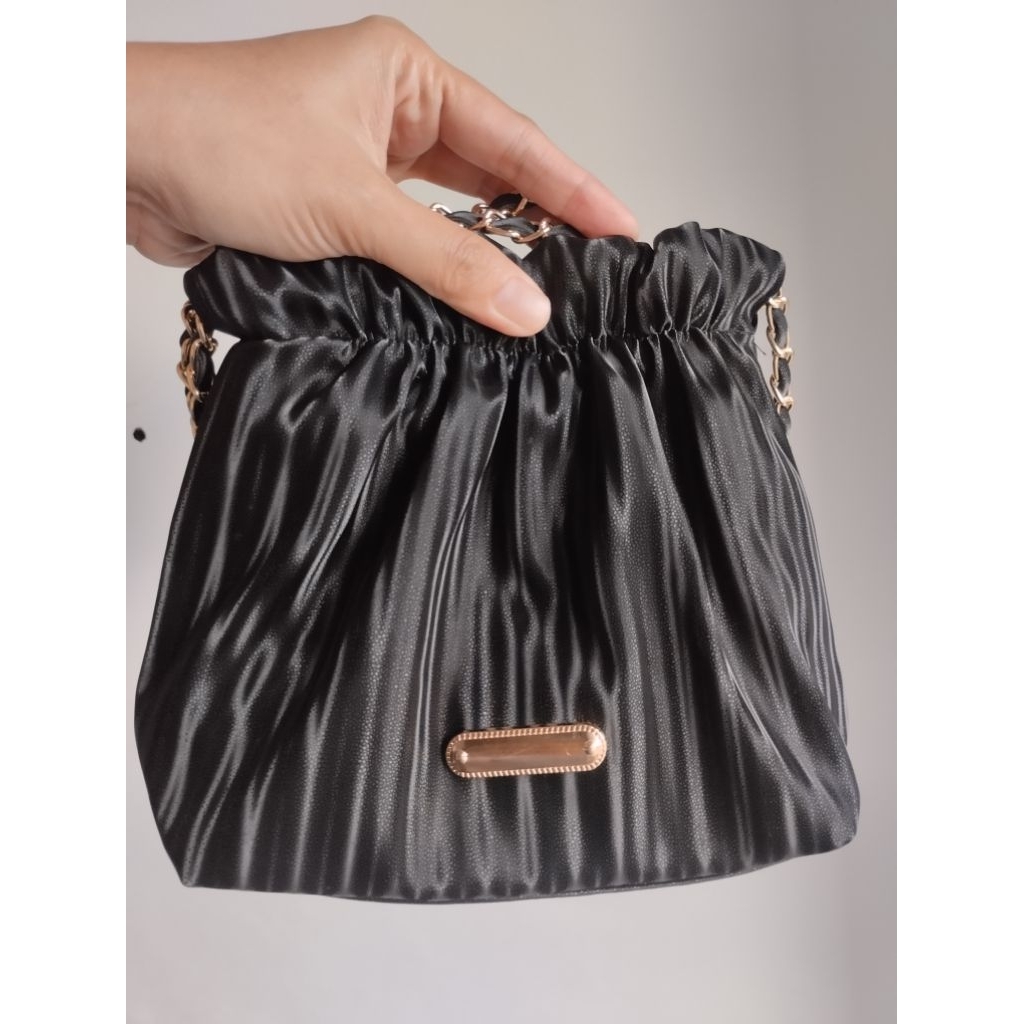 Tas Kecil Wanita Hitam Tas dumpling shoulder bag