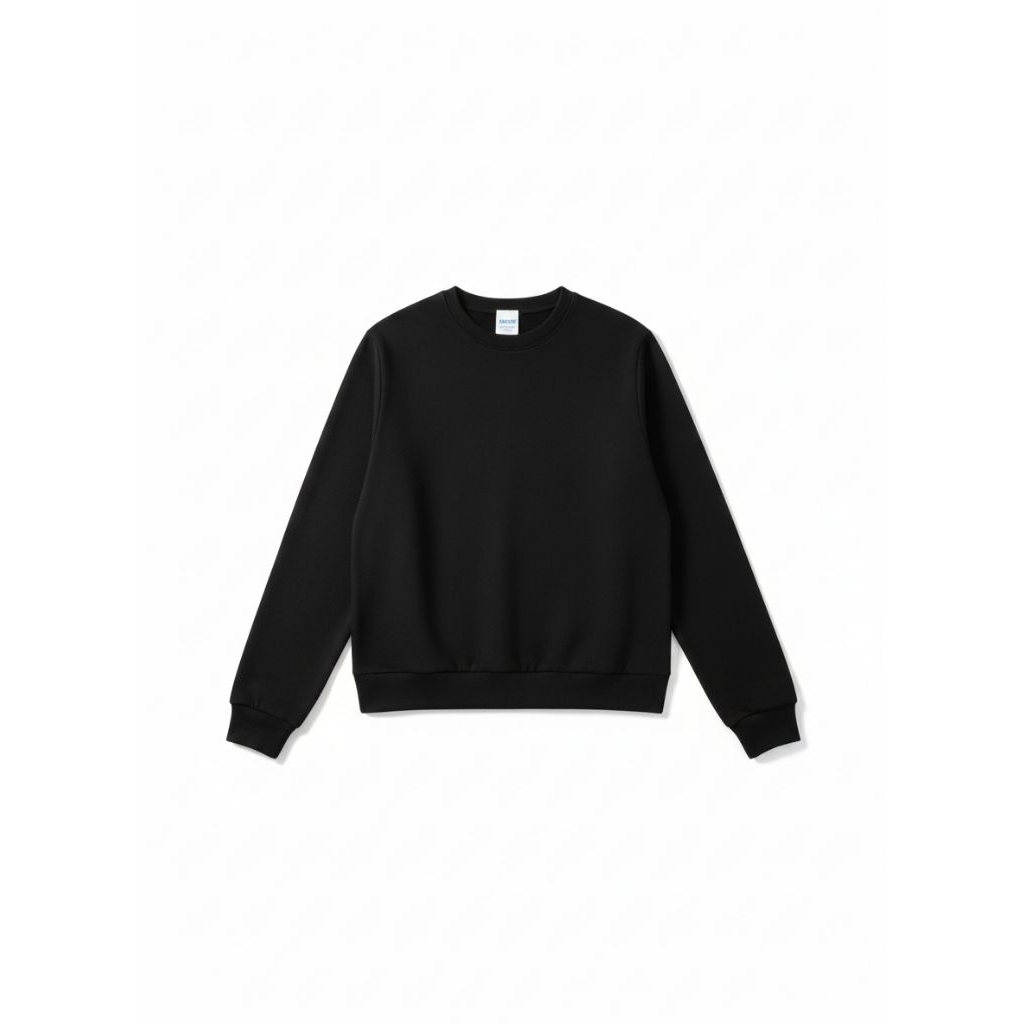 Sweeter second HITAM PREMIUM crewneck