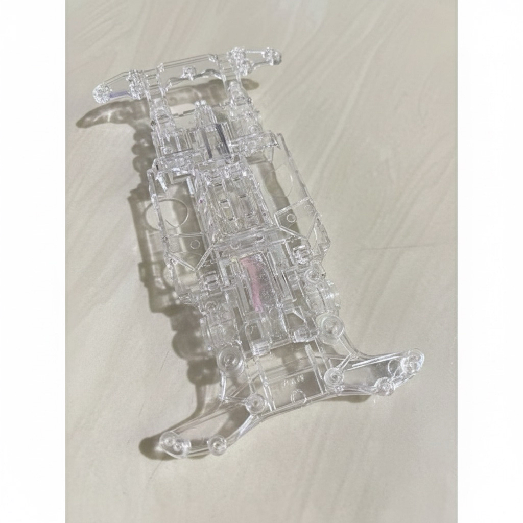 Aoda Chassis Transparan Bening Chassis Aoda Kosongan ORIGINAL Aoda Clear Transparent Edition