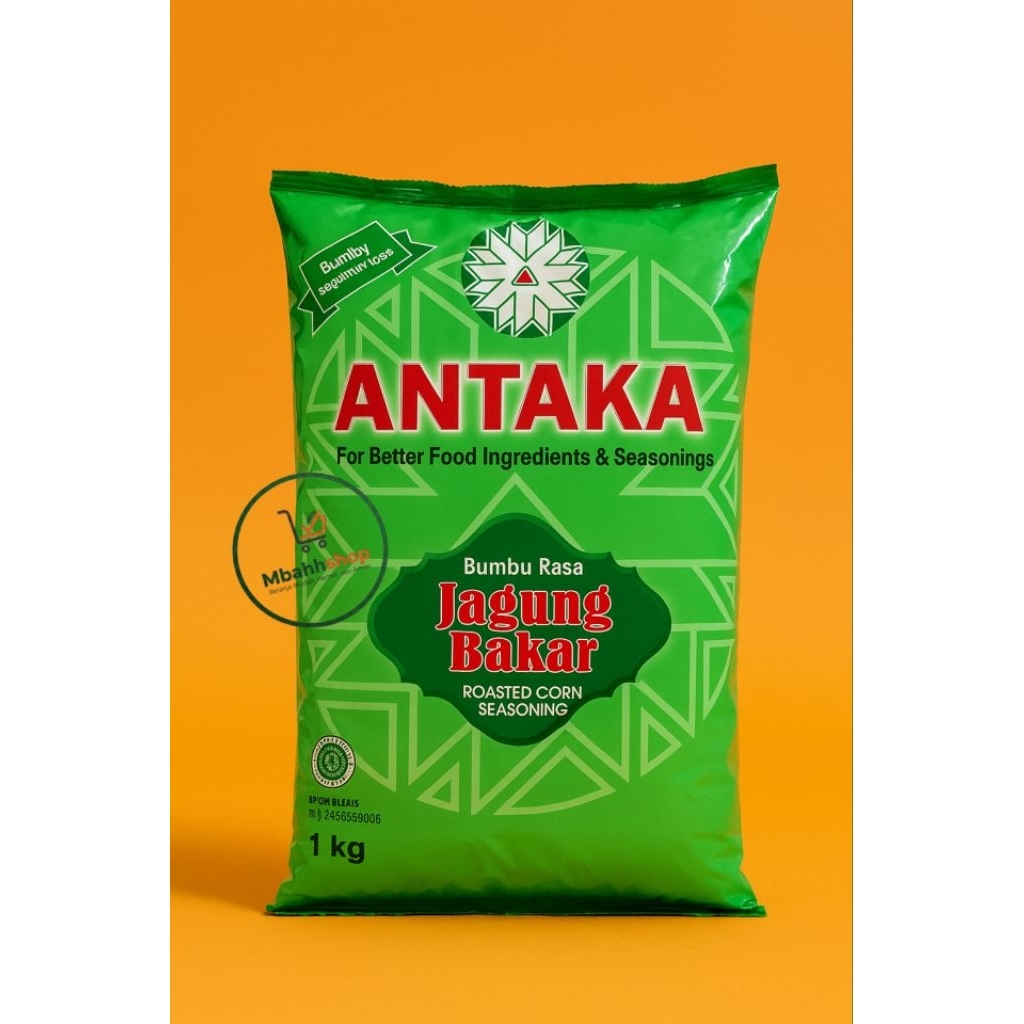 Bumbu Jagung Bakar Antaka 1kg Original | Bumbu Tabur Jagung Manis Pedas Gurih | Untuk Jajanan & UMKM