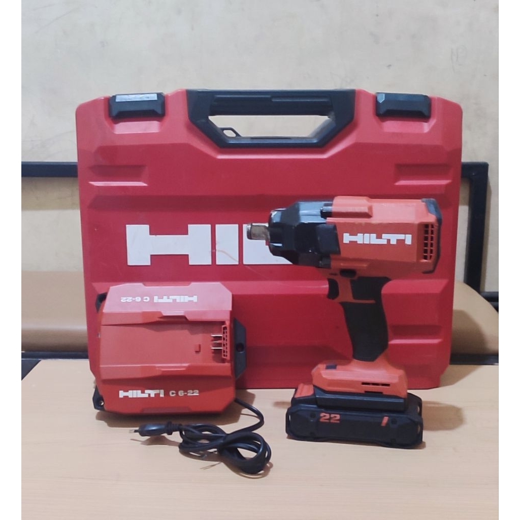 HILTI Nuron SIW 10-22 Impact Wrench CordLess BrushLess 22V Mesin Pembuka Baut 3/4" SIW 10 22