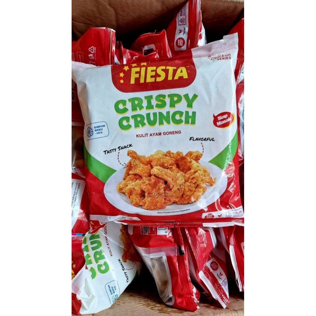 KULIT AYAM CRISPY CRUNCH FIESTA 300GR FROZEN