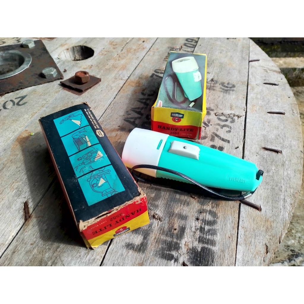 senter handylite EVEREADY N.O.S jadul vintage 1980