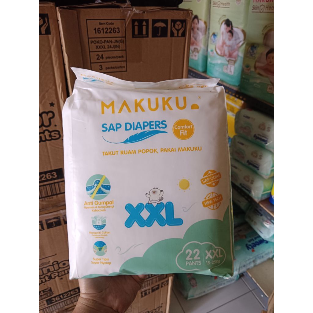 Makuku Comfort Fit XXL 22