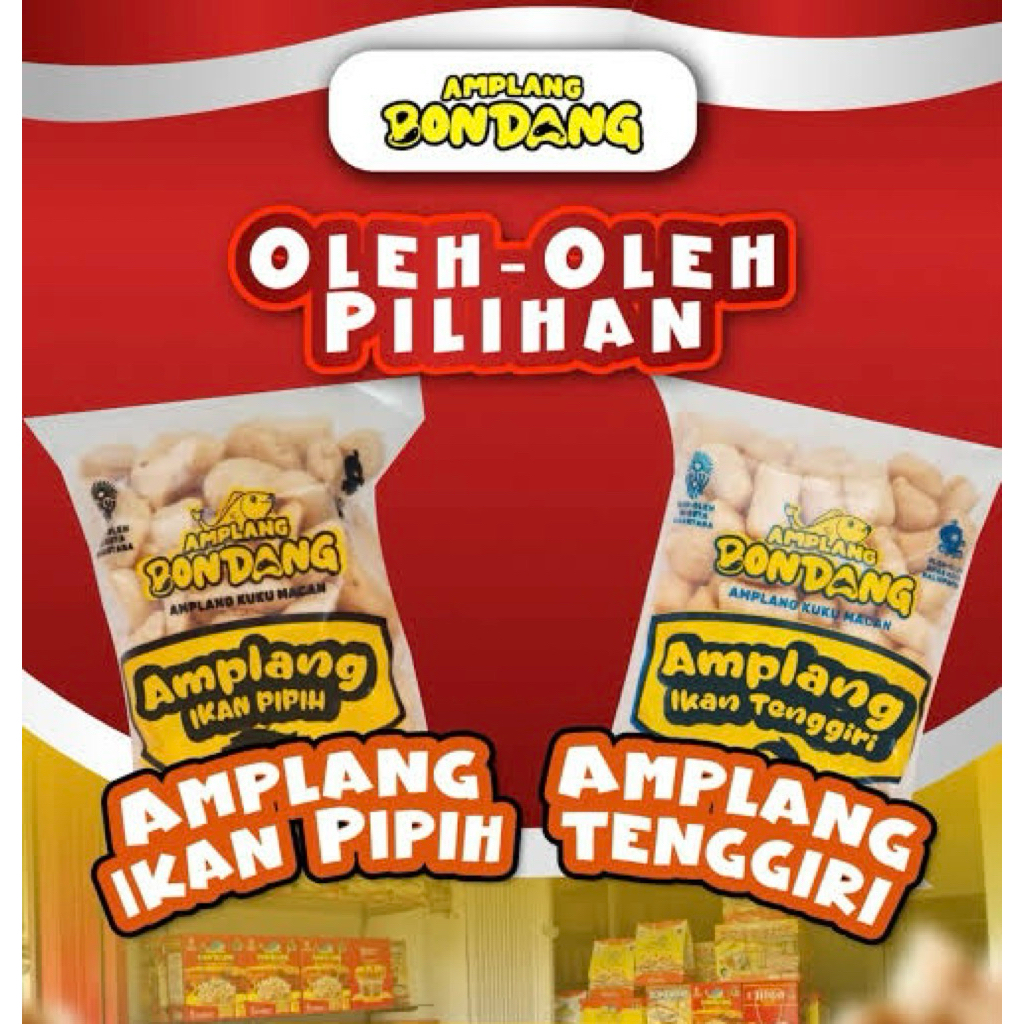 [Paket] Amplang Bondang khas Kalimantan