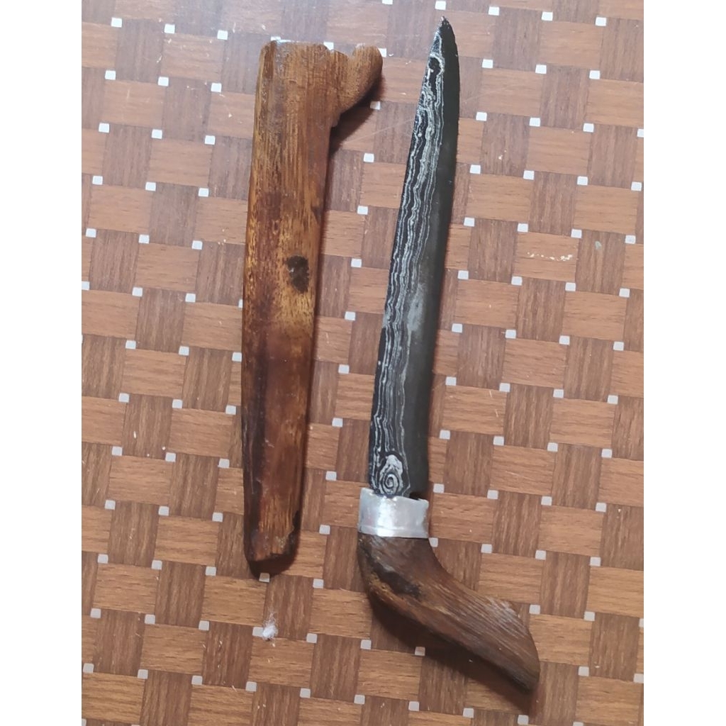 Bha Diek Bugis Makassar Baja Gantung Dwi Pamor Khol Bunthet Banyumili