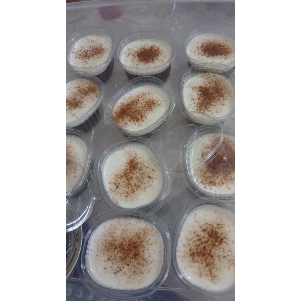 puding silky/Puding susu/snack puding/puding cokelat oreo