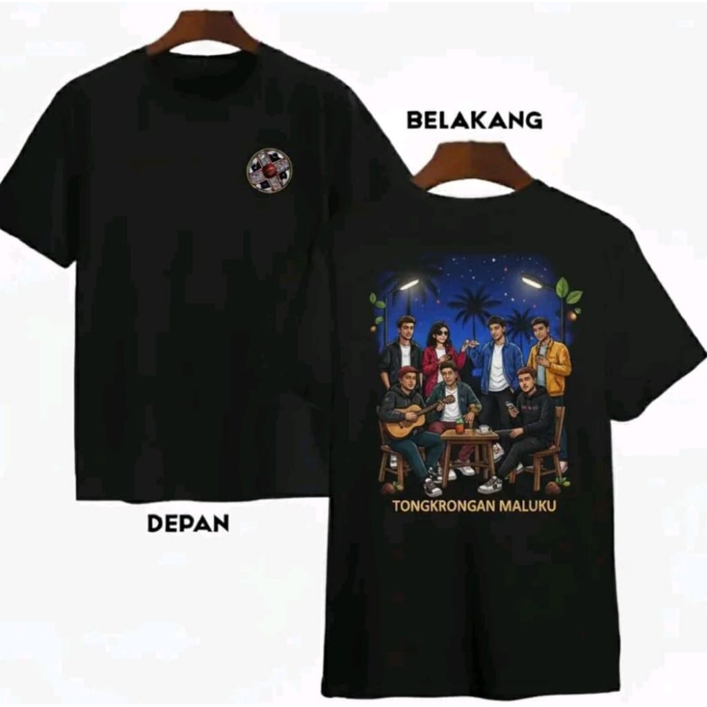 Kaos Tongkrongan Maluku Kaos Distro Unisex