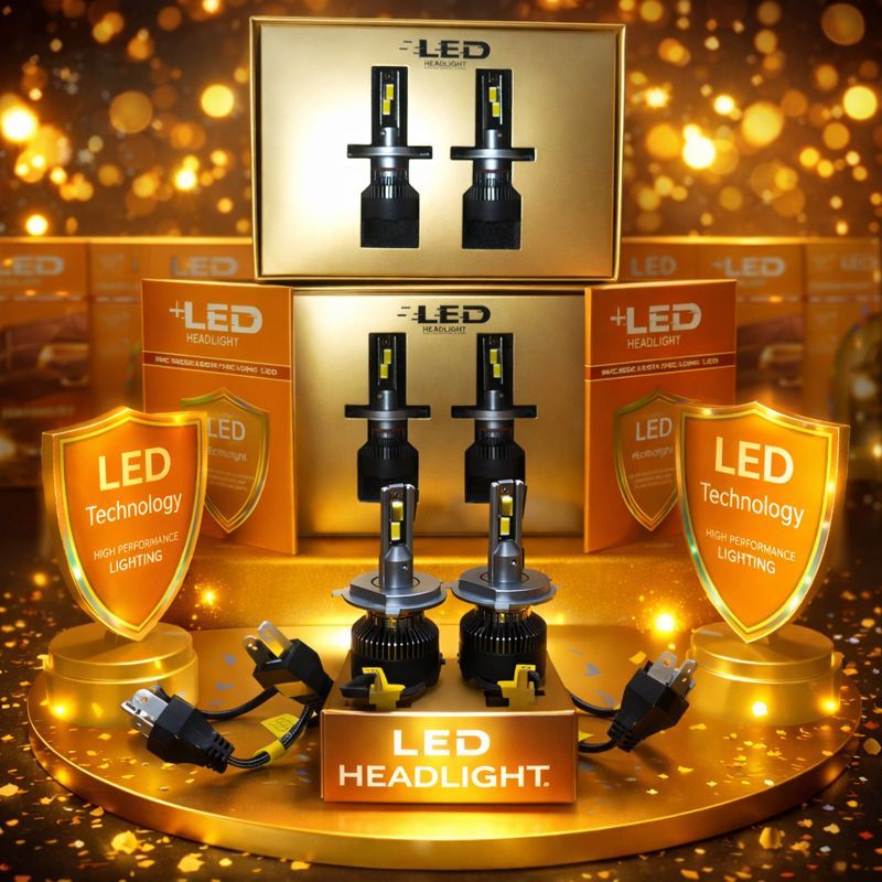 LED H4 G2 SUPER BRIGHT 110 WATT HIGH POWER LED LAMPU MOBIL. SUPER TERANG, FOKUS, DAN BERGARANSI 1 TA