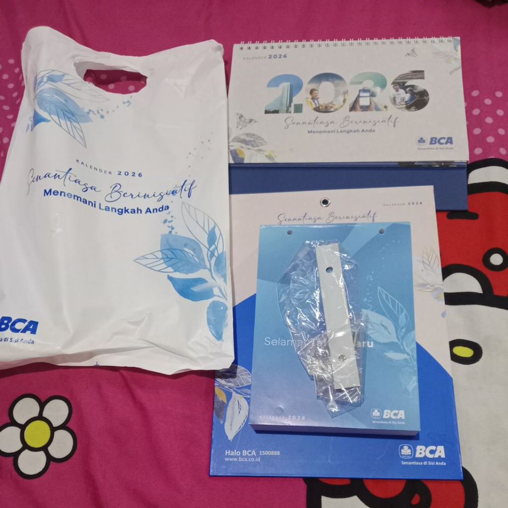 kalender 2026 BCA KALENDER MEJA DAN DINDING