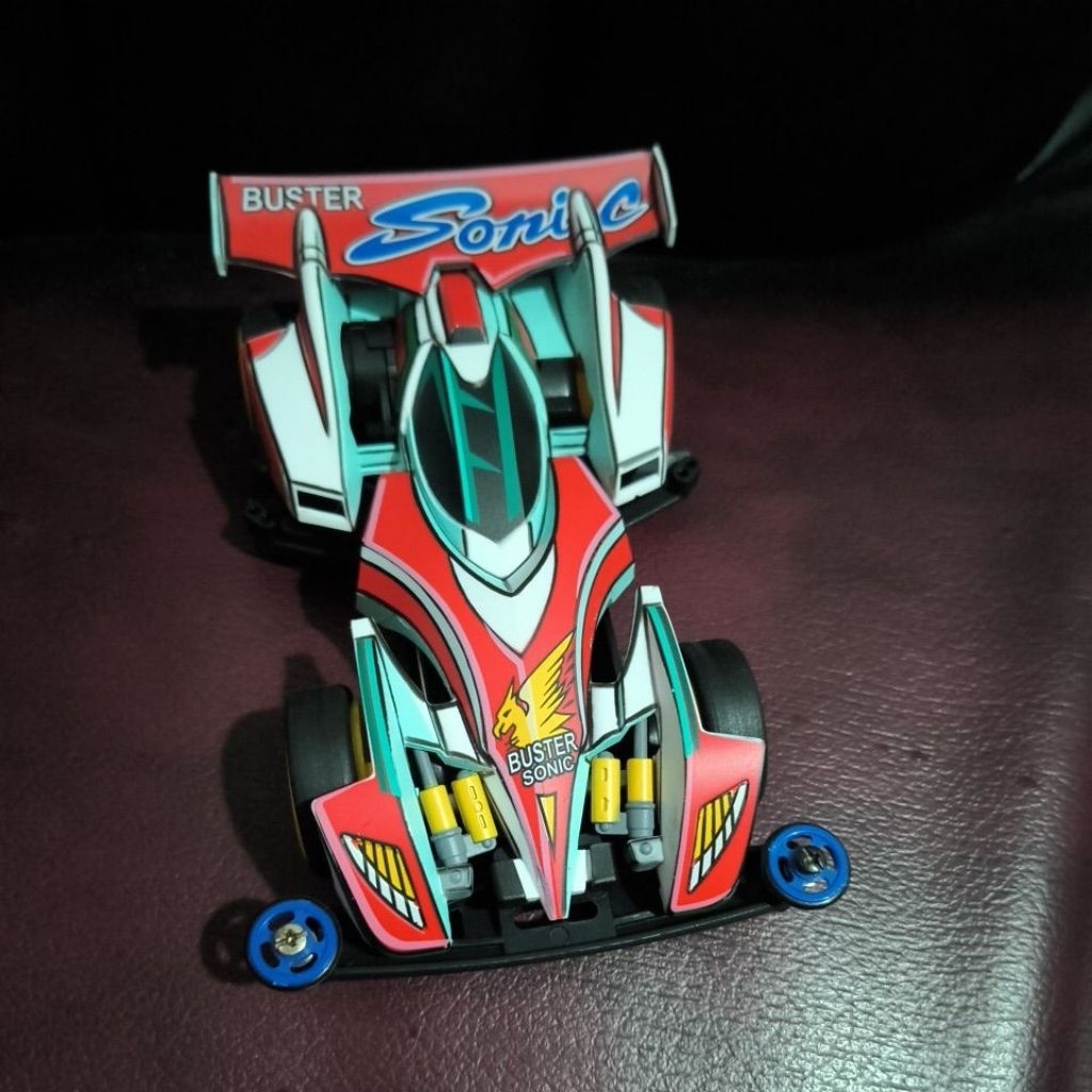 Rep Tamiya Mini 4wd Buster Sonic Anime Painted