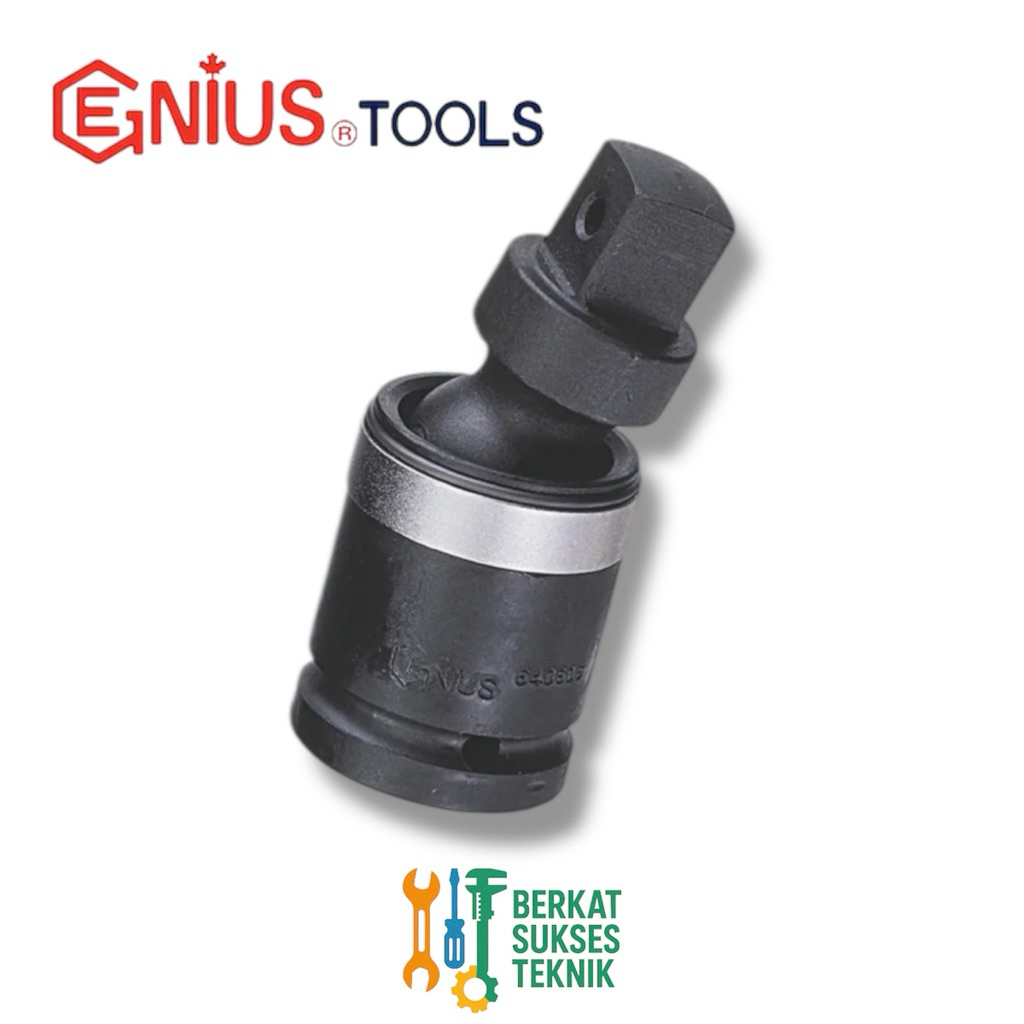 Genius Tools Impact Swivel 1 Inch Square Drive Universal Joint