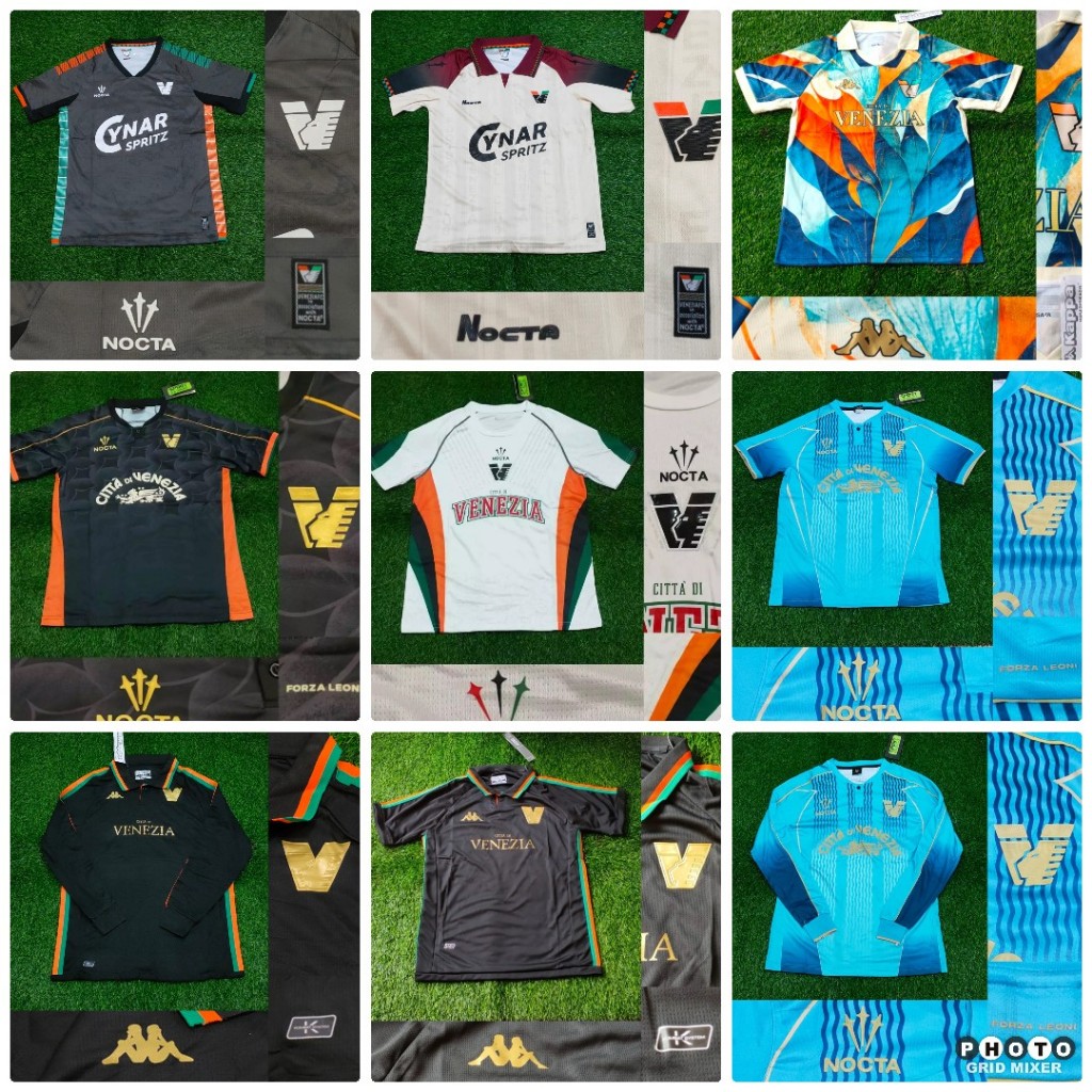VENEZIA HOME AWAY 3RD 4TH SPECIAL JERSEY BAJU BOLA LONG SLEEVE 2022/2023 2024/2025 2026 GRADE ORI IM