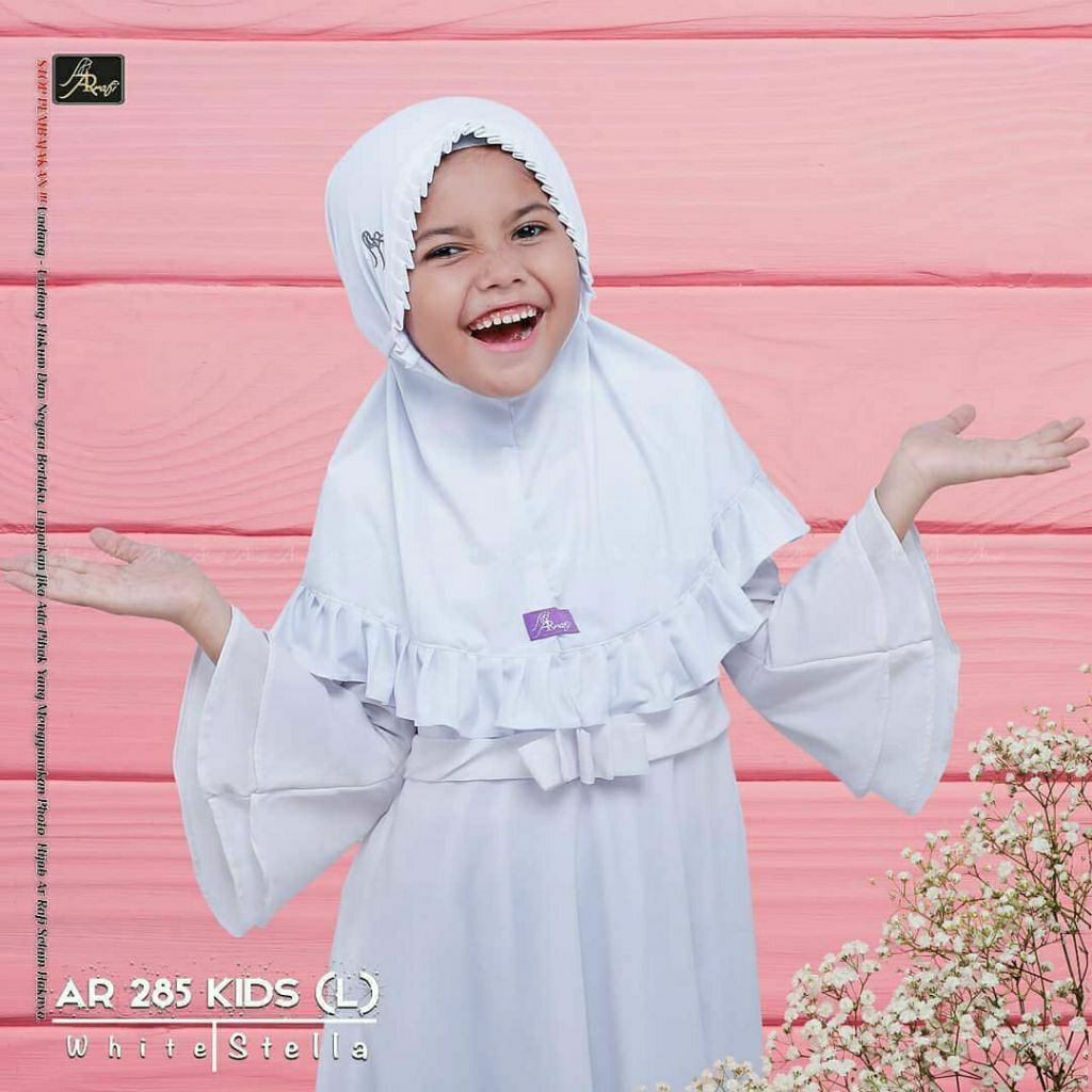 Arrafi Kids/AR 285 L/Hijab Anak/Arrafi Terbaru