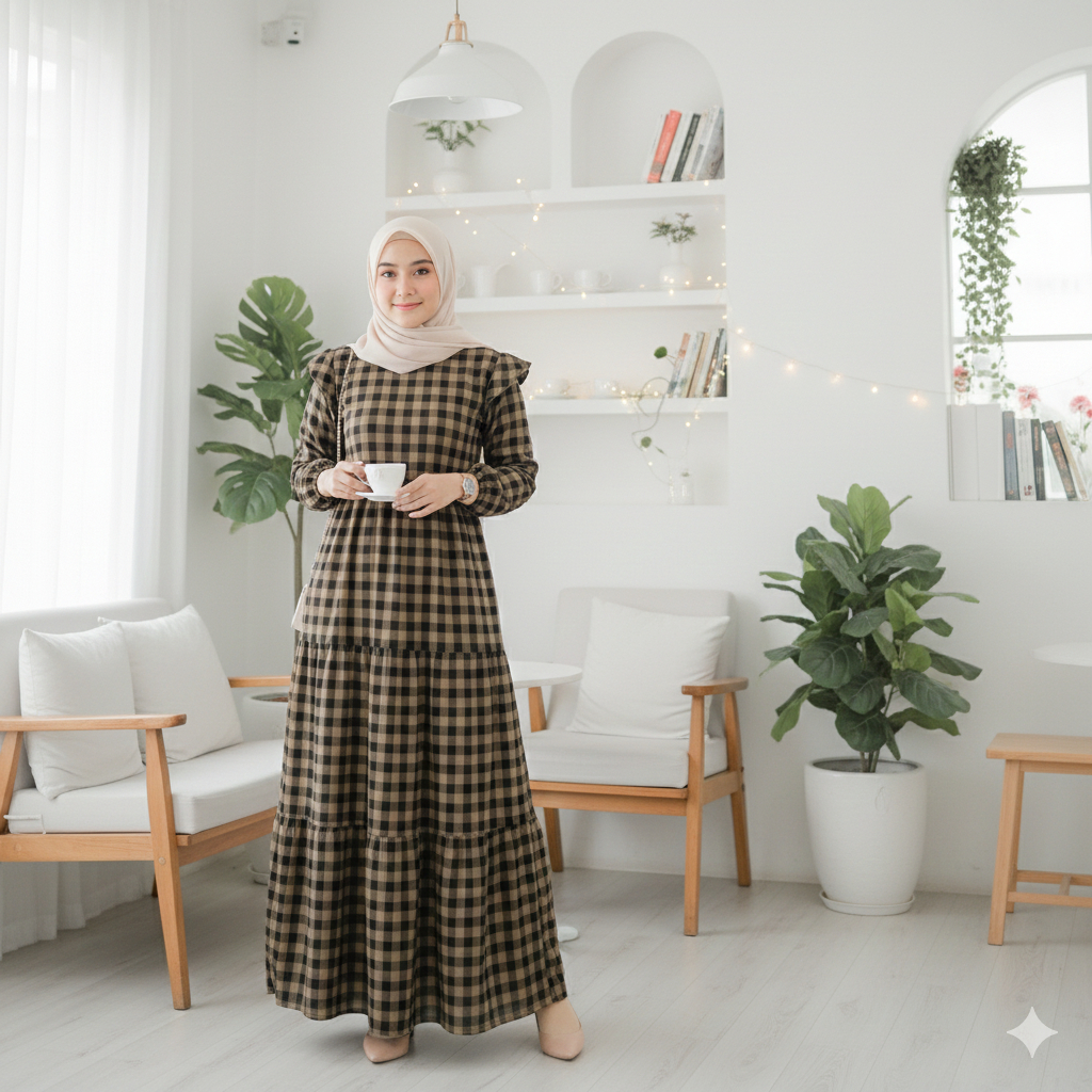 TKG - MAURA MAXY / GAMIS JUMBO KONDANGAN GAMIS KOTAK PREMIUM / GAMIS KAOS ZAARA KEKINIAN