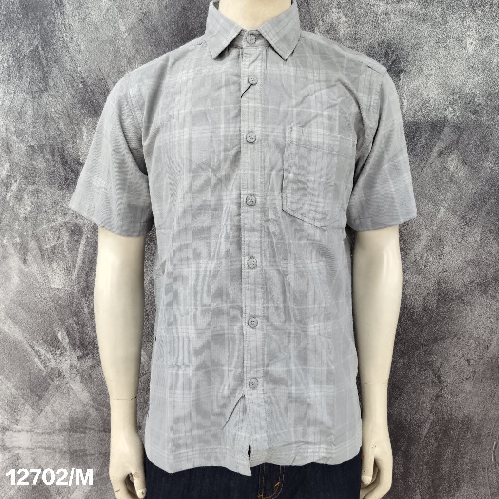 Kemeja Cowok CRESSIDA ORIGINAL Lengan Pendek